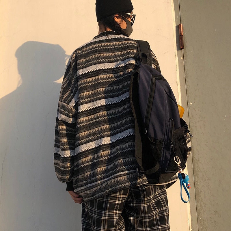Striped Hip Hop Sweater